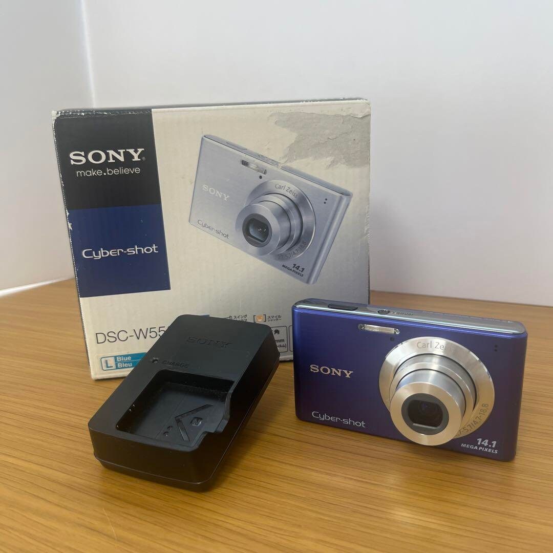 SONY Cybershot DSC-W550 14.1MP Compact Digital Camera / Retro - Etsy