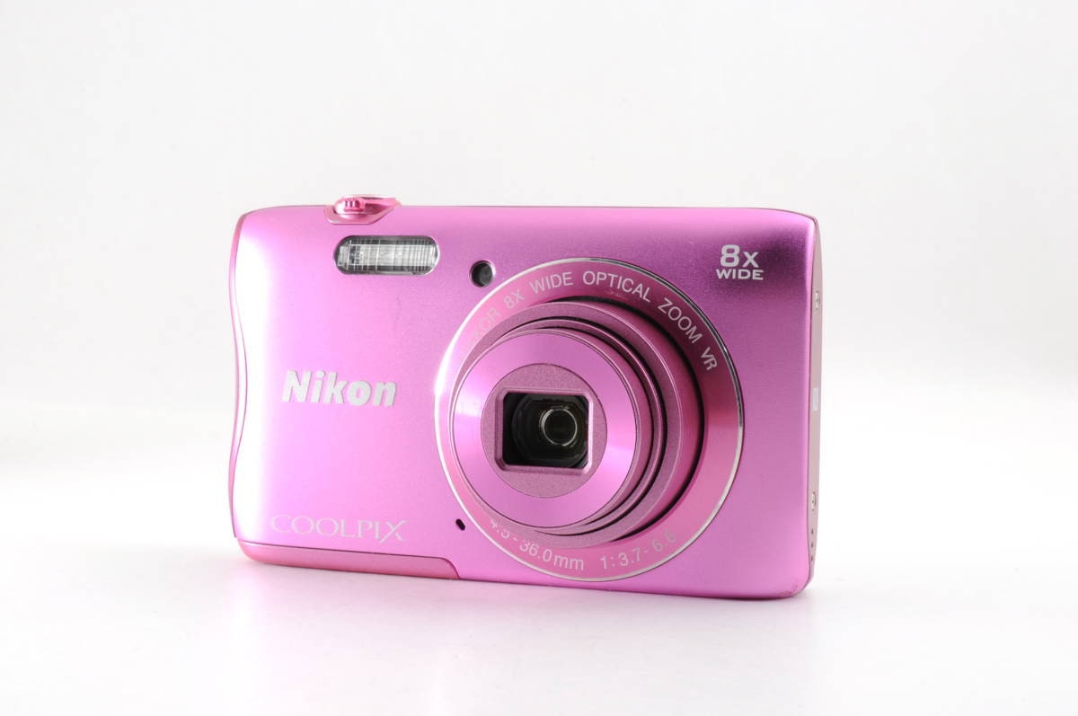 Nikon COOLPIX S3700 20.1 Digital Camera Pink / Retro Digital - Etsy