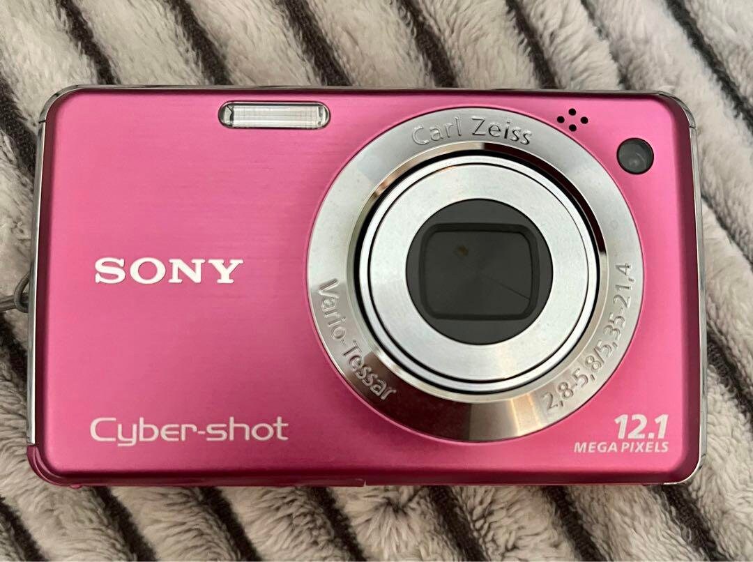Sony Cybershot DSCW220 Digital Camera Pink / Retro Digital Etsy