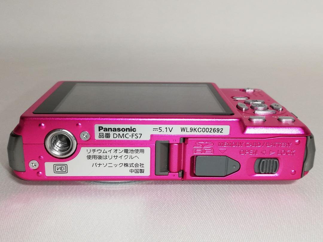 Kan worden berekend Prediken Renovatie Panasonic Lumix DMC-FS7 10.1MP Compact Digital Camera Pink / - Etsy