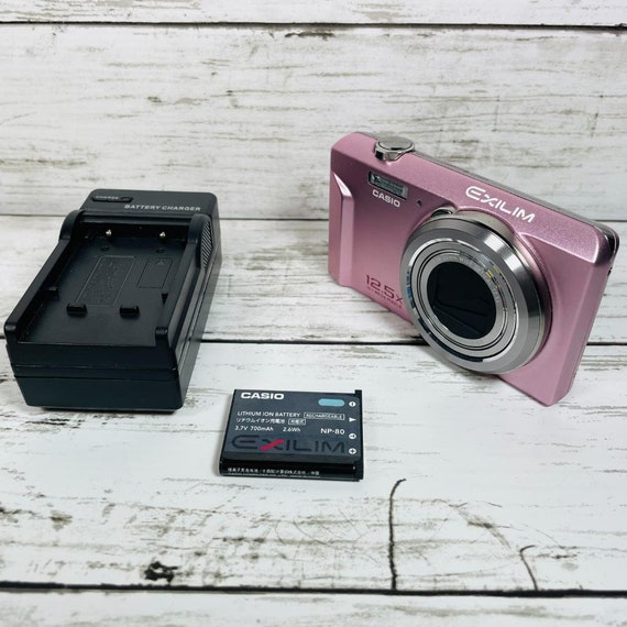 Casio EXILIM EX-ZS170 Compact Digital Camera Pink / Retro - Etsy