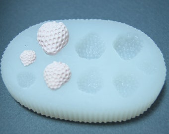 Strawberry Handmade Silicone Mold,Candle Wax Soap Plaster Resin Polymer Clay Candy Chocolate Cake