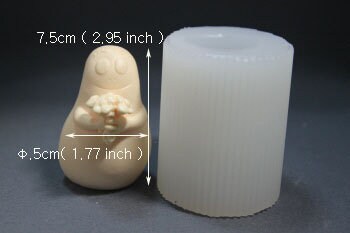 Silikonform Mit 9 Blumen-Mulden – Für Seife, Kerzen, Schokolade & Harz, Lebensmittelecht, Hitzebeständig & Flexibel