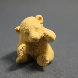 Cute bear Handmade Silicone Mold,Candle Wax Soap Plaster Resin Polymer Clay Candy Chocolate Cake