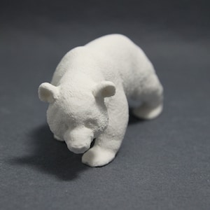 Bear Handmade Silicone Mold,Candle Wax Soap Plaster Resin Polymer Clay Candy Chocolate Cake