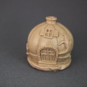 Maison de citrouille Fait à la main Moule en silicone, lime fait à la main Silicone Moule Bougie Cire Savon Plâtre Résine Polymère Argile Bonbons Chocolat Gâteau