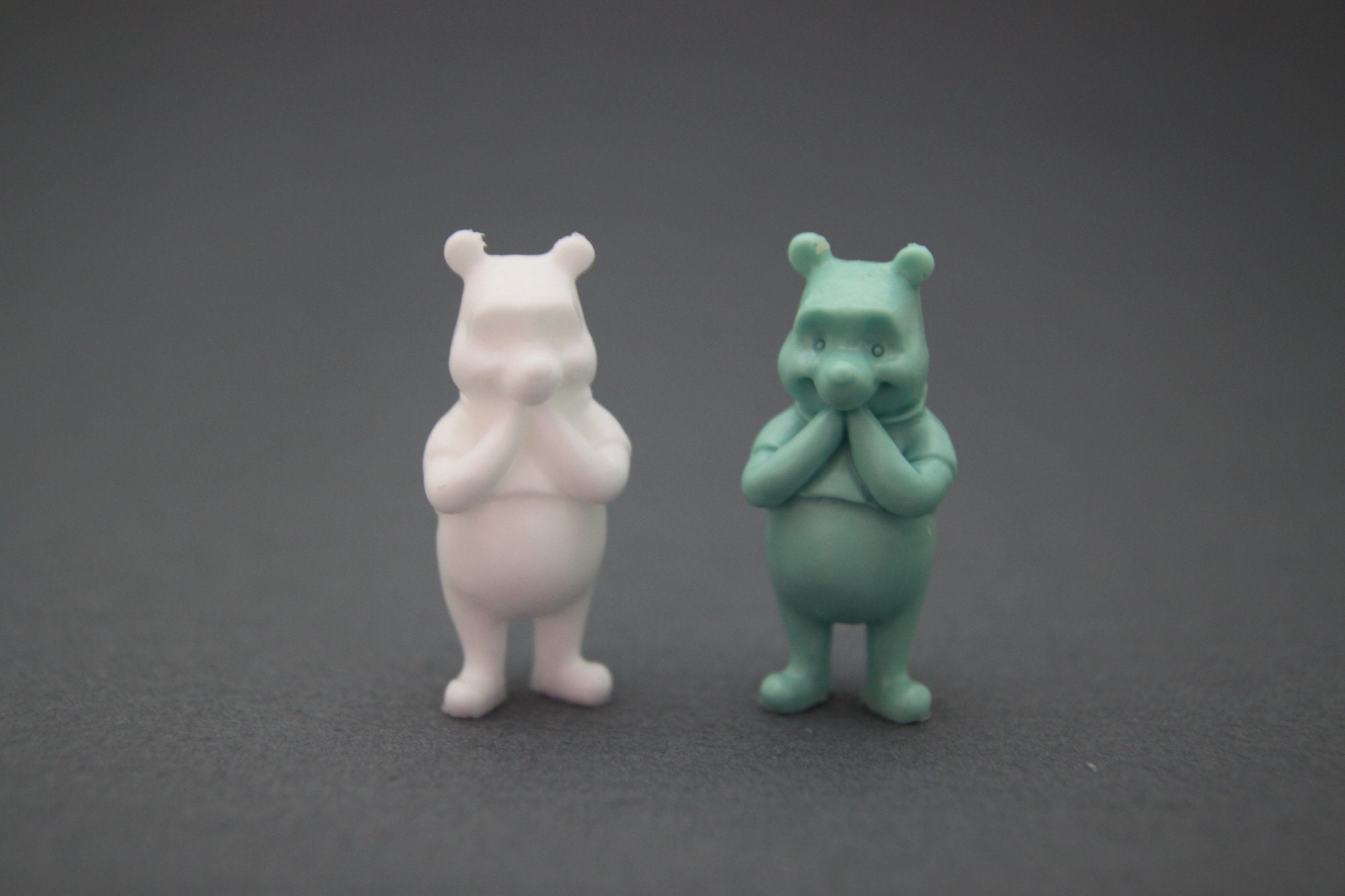Standing Pooh handmade Silicone Mold,Candle Wax Soap Plaster Resin Polymer Clay Candy Chocolate Cake