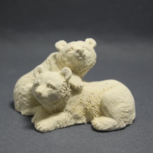 Brother bear Handmade Silicone Mold,Candle Wax Soap Plaster Resin Polymer Clay Candy Chocolate Cake