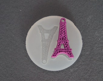Eiffel Tower Handmade Silicone Mold,Candle Wax Soap Plaster Resin Polymer Clay Candy Chocolate Cake