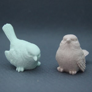 Real oiseaux Moular en silicone faits à la main, Candle Wax Soap Plaster Resin Polymère Clay Candy Chocolate Cake