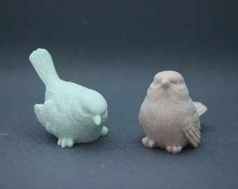 Real birds Handmade Silicone Mold,Candle Wax Soap Plaster Resin Polymer Clay Candy Chocolate Cake