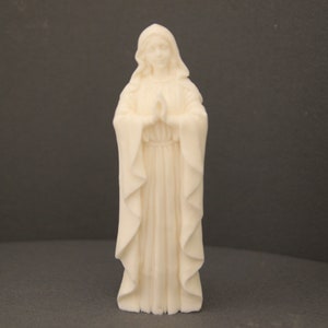 The Blessed Mary Handmade Silicone Mold,Candle Wax Soap Plaster Resin Polymer Clay Candy Chocolate Cake