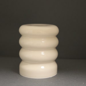 Cceramics cilíndricos jarrón molde de silicona, jabón de cera de vela resina de resina de arcilla pastel de chocolate