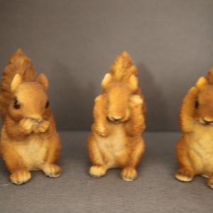 Squirrel Handmade Silicone Mold,Candle Wax Soap Plaster Resin Polymer Clay Candy Chocolate Cake