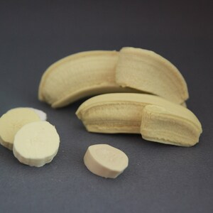Banana Handmade Silicone Mold,Candle Wax Soap Plaster Resin Polymer Clay Candy Chocolate Cake