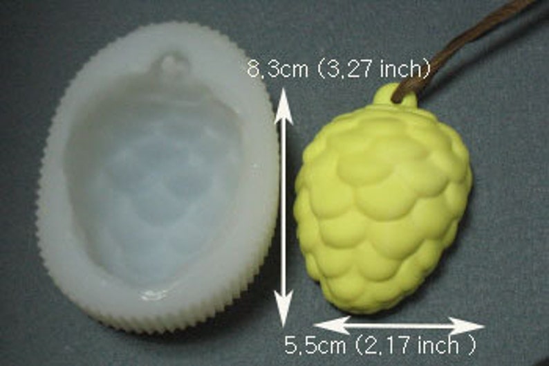 Candle Wax Soap Plaster Resin Polymer Clay Candy Chocolate Cake Pine cone Handmade Silicone Mold