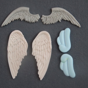 Wing Handmade Silicone Mold,Candle Wax Soap Plaster Resin Polymer Clay Candy Chocolate Cake