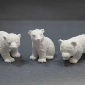 Polar bear Handmade Silicone Mold,Candle Wax Soap Plaster Resin Polymer Clay Candy Chocolate Cake