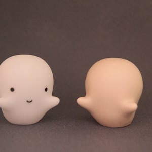Casper Ghost Handmade Silicone Mold,Candle Wax Soap Plaster Resin Polymer Clay Candy Chocolate Cake