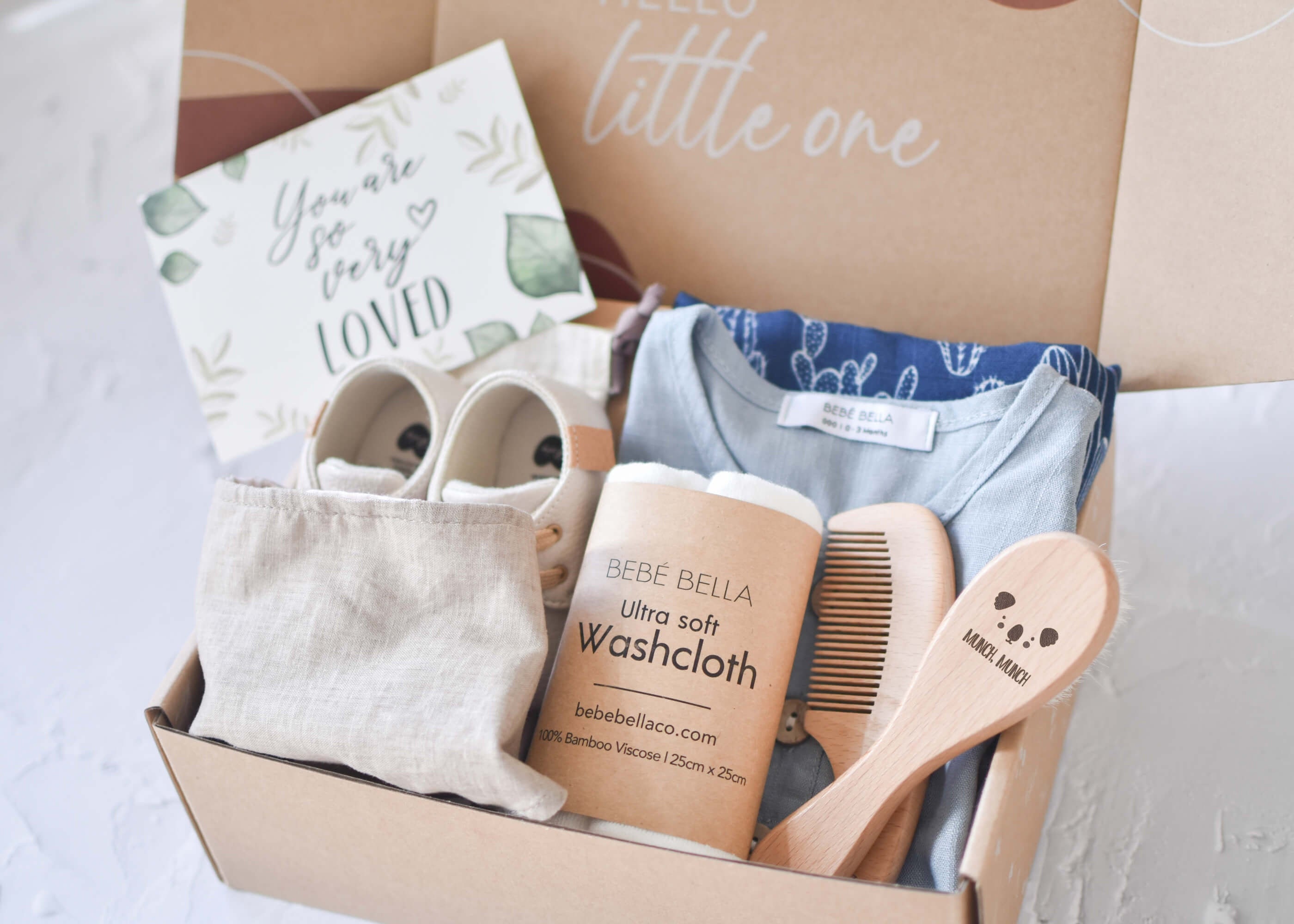 Gender Neutral Baby Hamper Unisex Wash Blue Baby Gift For Etsy