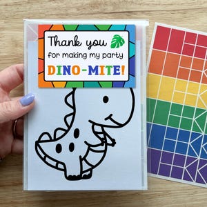 tyrannosaurus birthday favors for classroom, dinosaur suncatcher sticker for windows, two rex birthday party favors for kids in bulk, three