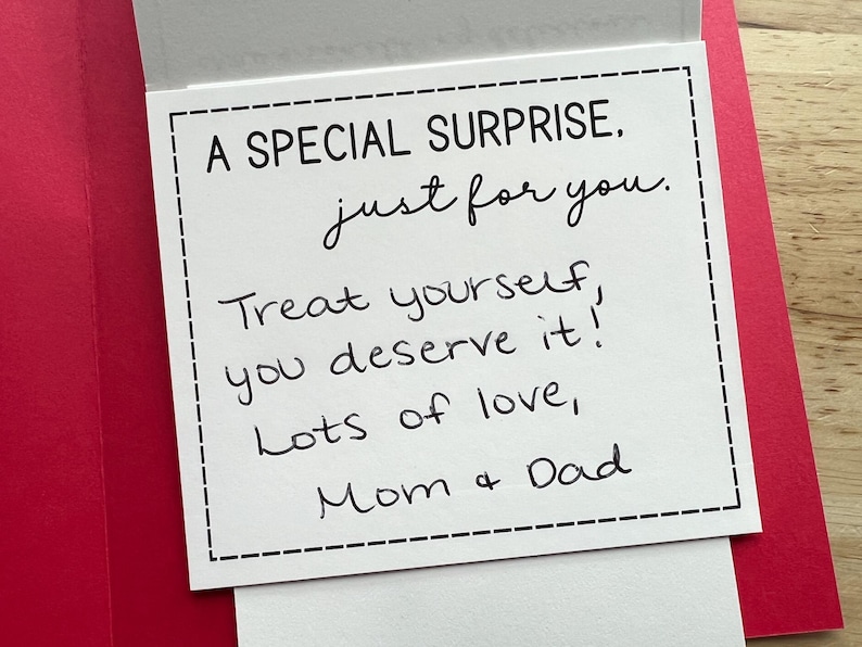 Teacher Waterfall Gift Card Book, Handmade Cash Money Holder, Teacher Appreciation Gift (Holds 4-5 Gift Cards) image 5