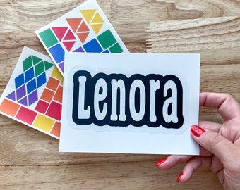 personalized name sticker suncatcher craft kit for kids, custom faux stained glass window cling, pre teenage girl gifts, rainy day activity