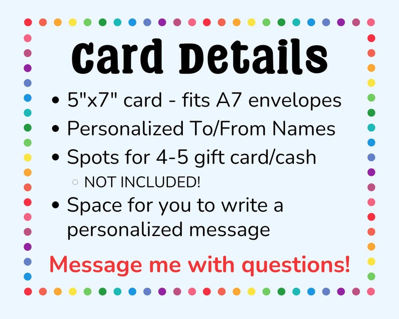 Thank You Waterfall Gift Card Book, Handmade Cash Money Holder, Gratitude Gift, Teacher Appreciation Card (Holds 4-5 Gift Cards) image 11