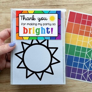 sun party favor, first trip around the sun birthday craft for kids, sun suncatcher sticker for window, you are my sunshine baby shower favor