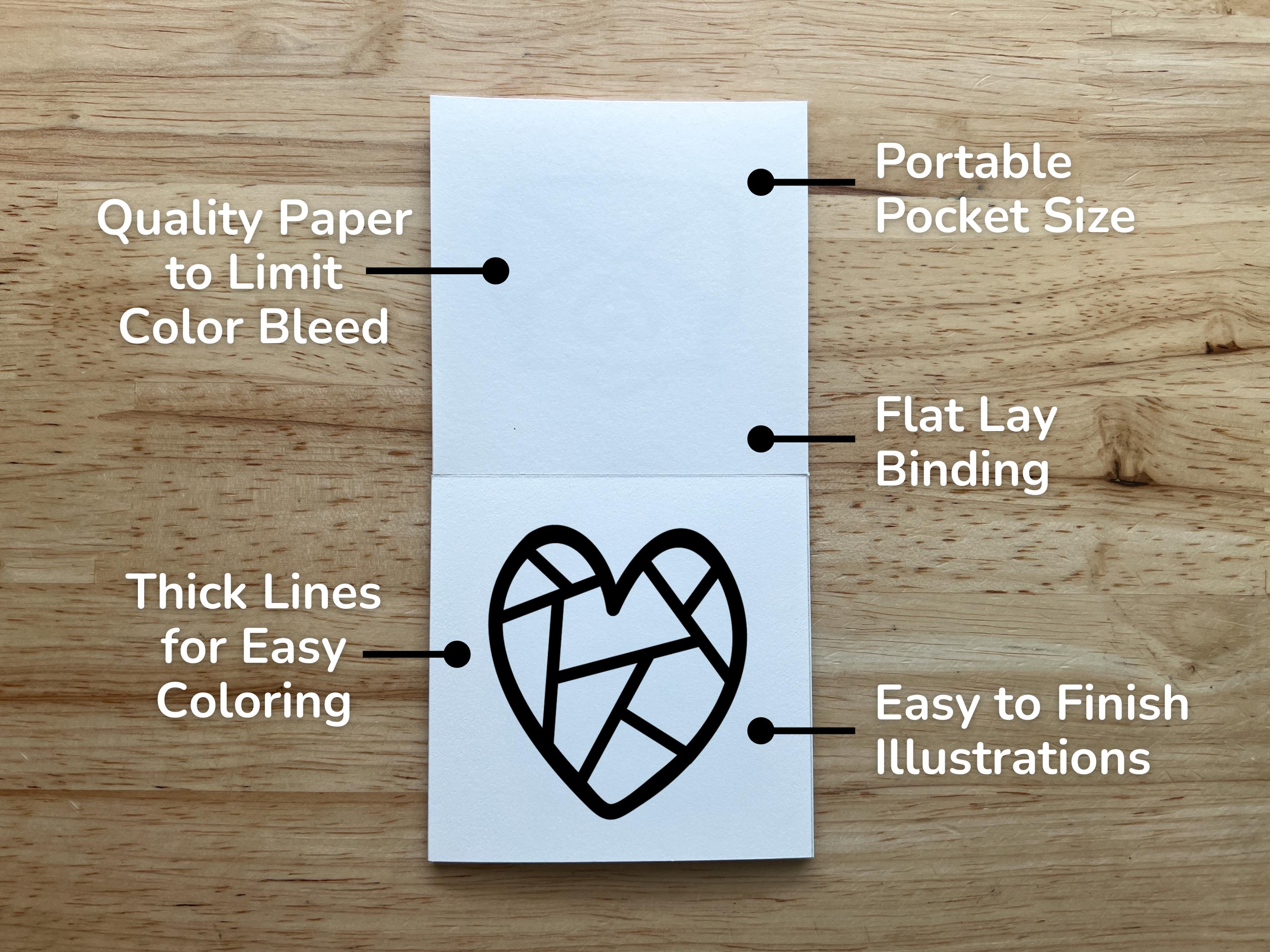 Mandala Mini Coloring Book, Mindfulness Color Notepad, Quite Time ...