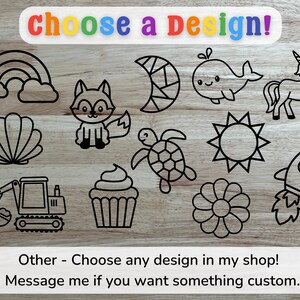 bulk party favors for kids personalized, kids arts and crafts birthday party activities, slumber party craft kits, preschool art activity image 3