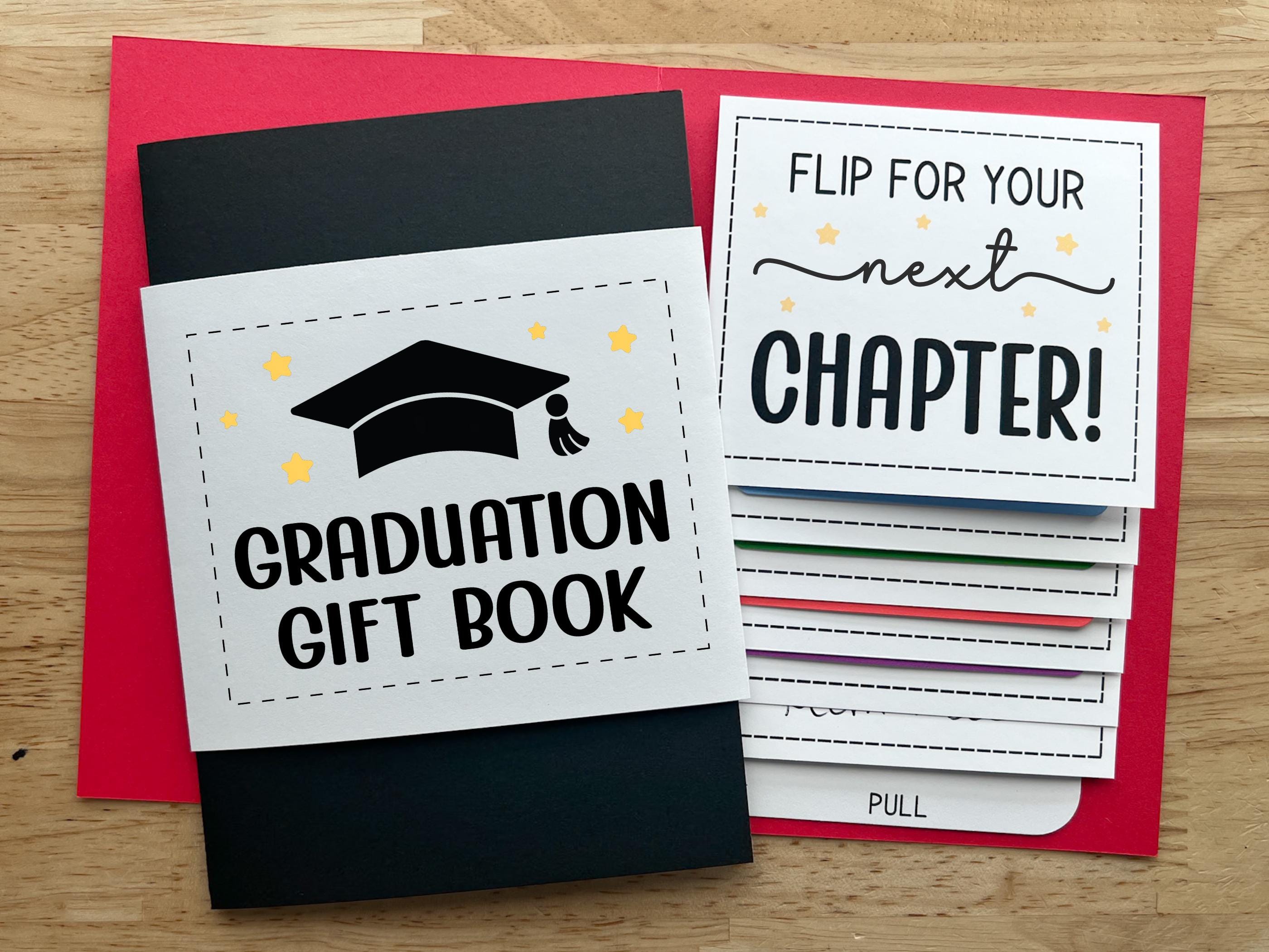 Graduation Waterfall Gift Card Holder Book, College or High School ...
