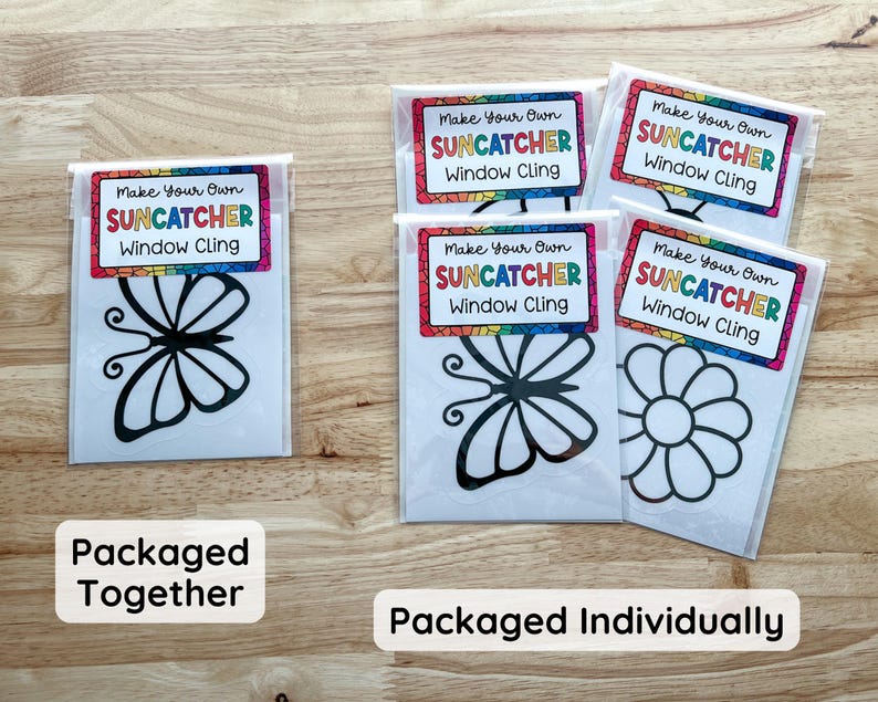 summer craft kit for kids, summer birthday party activities, suncatcher sticker kit, arts and crafts for toddler gift, airplane activities image 5