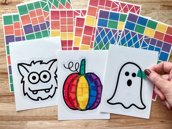 Bulk Halloween Activities for Kids, Toddler Arts and Crafts for