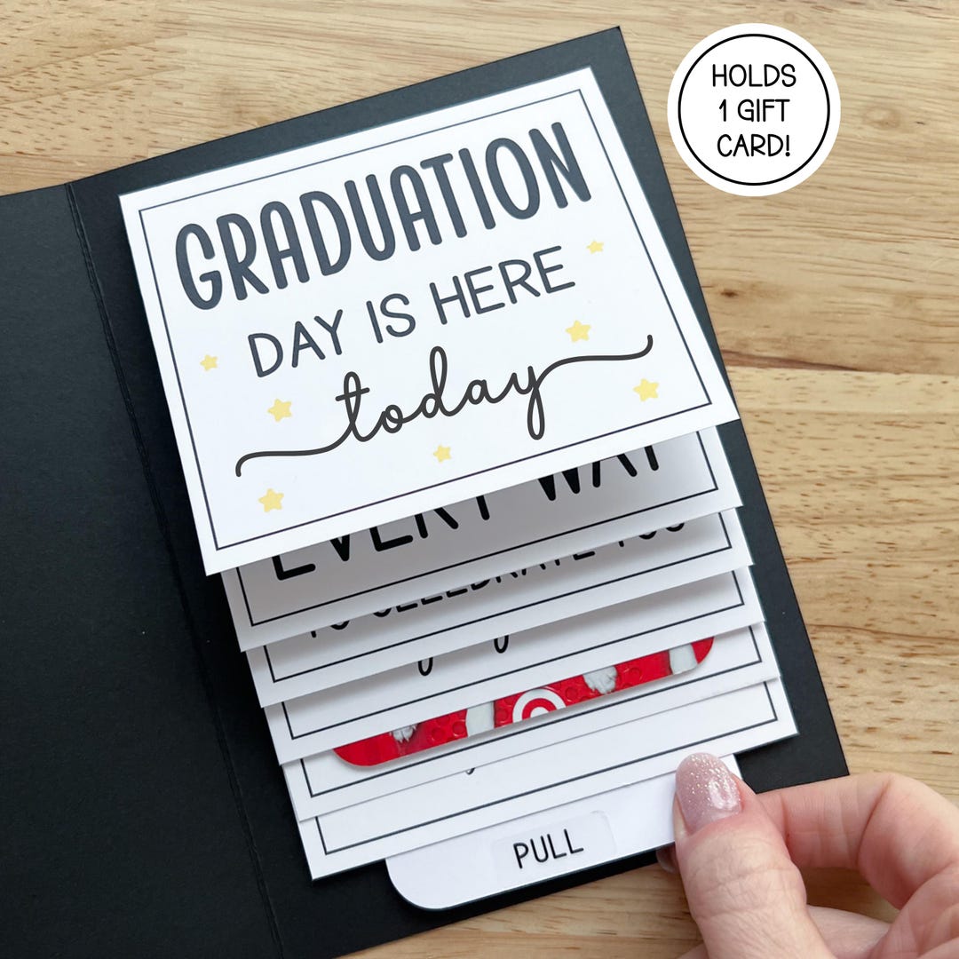 Graduation Gift Card Holder for High School or College Grad, Class of ...