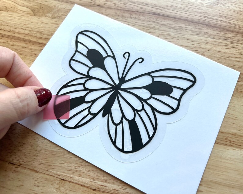 butterfly suncatcher window sticker set, spring preschool craft kits for kids, garden birthday party activities zdjęcie 2