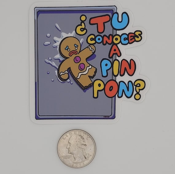 Tu Conoces a Pin Pon Sticker