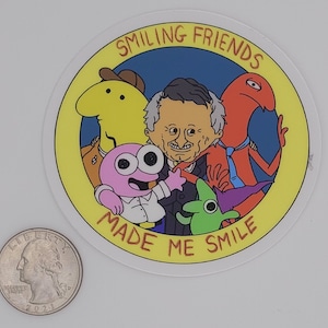 Friends That Smile Sticker