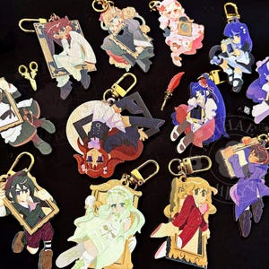 umineko charm // Wenn sie weinen Schlüsselanhänger aus Holz