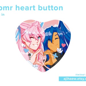 tsubamari heart buttons