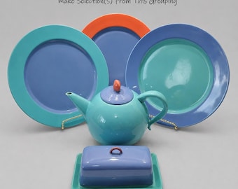 Lindt Stymeist Colorways Vintage Teapot, Covered Butter Dish