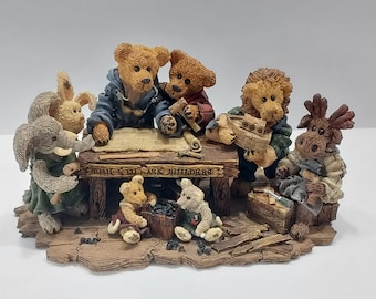 Boyds Bears and Friends Noah & Co..ark Builders - Etsy