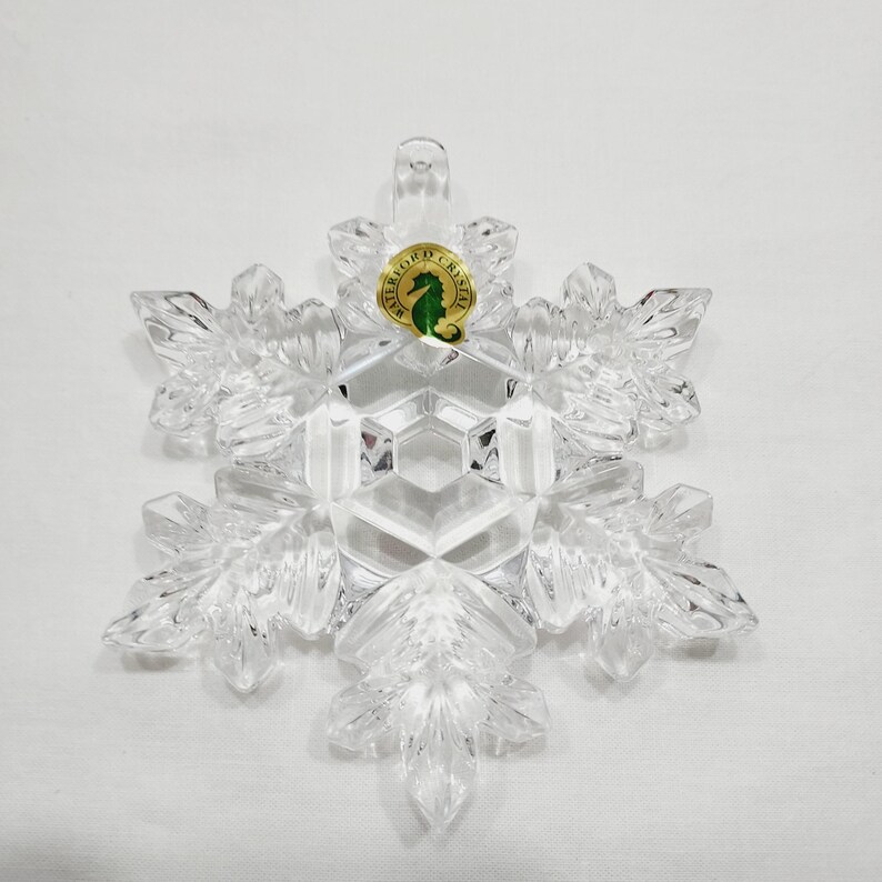Waterford Snow Crystals Annual Christmas Ornament 2014 Bild 4
