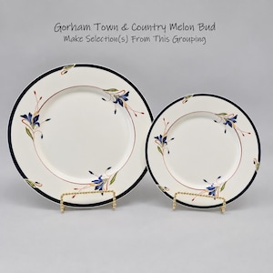 Gorham Melon Bud Town and Country Replacement Dishes