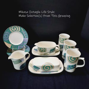 Mikasa Life Style Intaglio Dinnerware #CAC18 Choose from Options