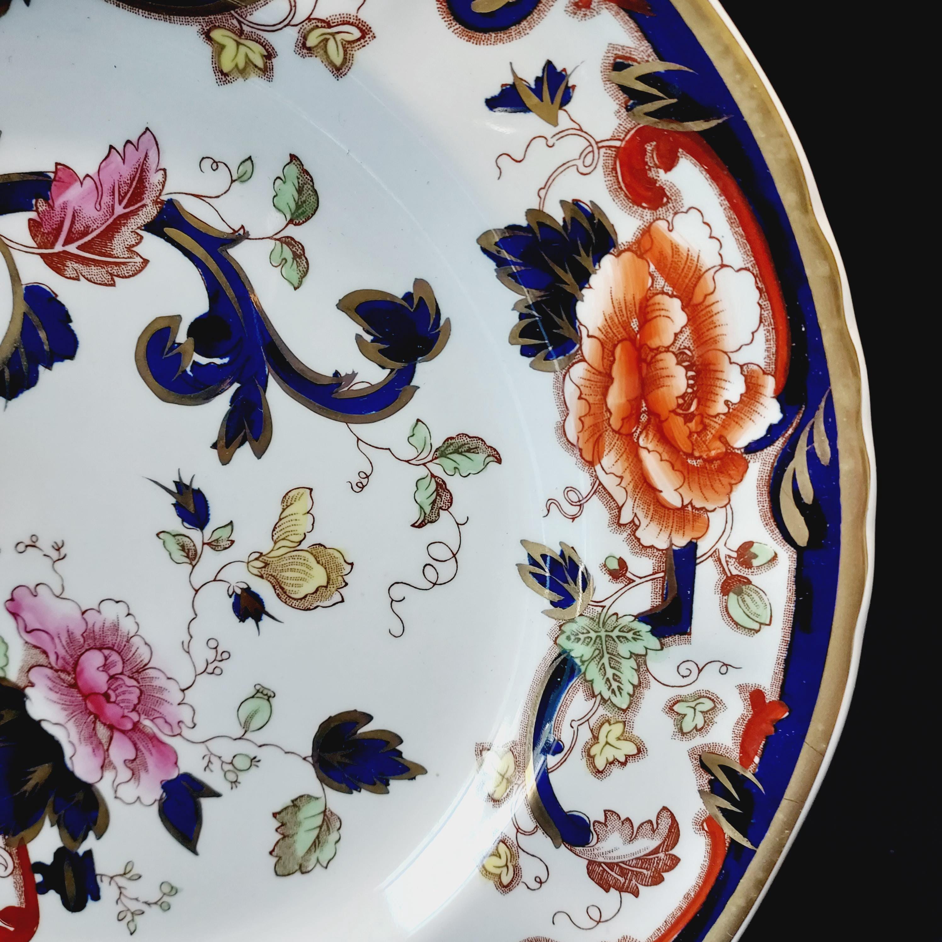 Mason's Blue Mandalay Ironstone Dinner Plate Choose From Mason's Blue Mandalay Ironstone Dinner Plate Choose From