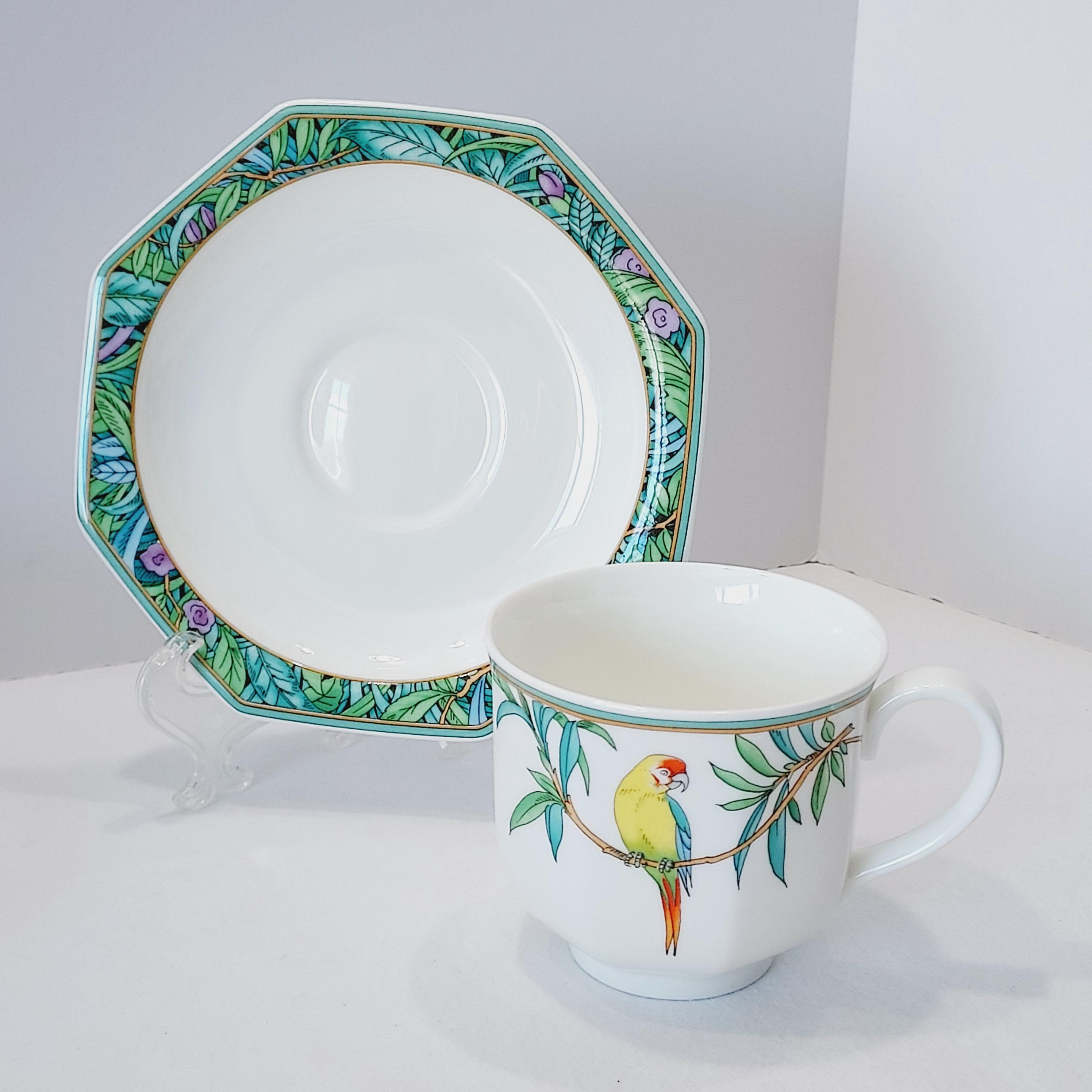 極美品　アンティークHEINRICH Villeroy＆Boch Amazona Villeroy and Boch Amazona Replacement Dishes Heinrich West Germany