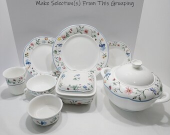 Villeroy Bloch Mariposa, Tea Cups, Milk Jug, Plates, Salad Bowls