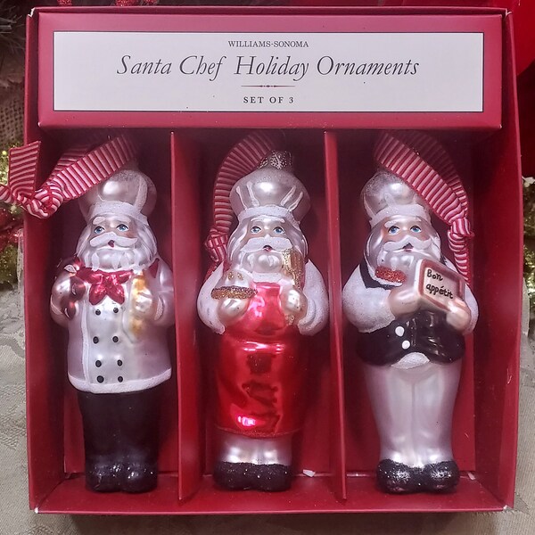 Chef Ornaments Etsy