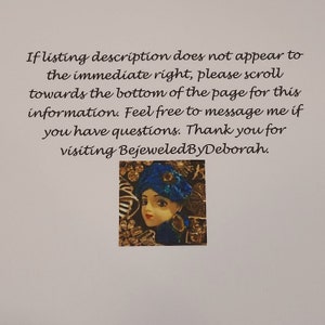 May include: A close-up of a woman's face with blue eyeshadow and a blue turban. The background is a gold and black pattern.